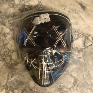 Red Light Up Purge Mask